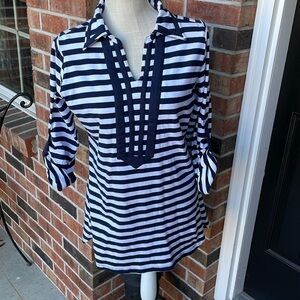 Duffield Lane Emma Tunic Top